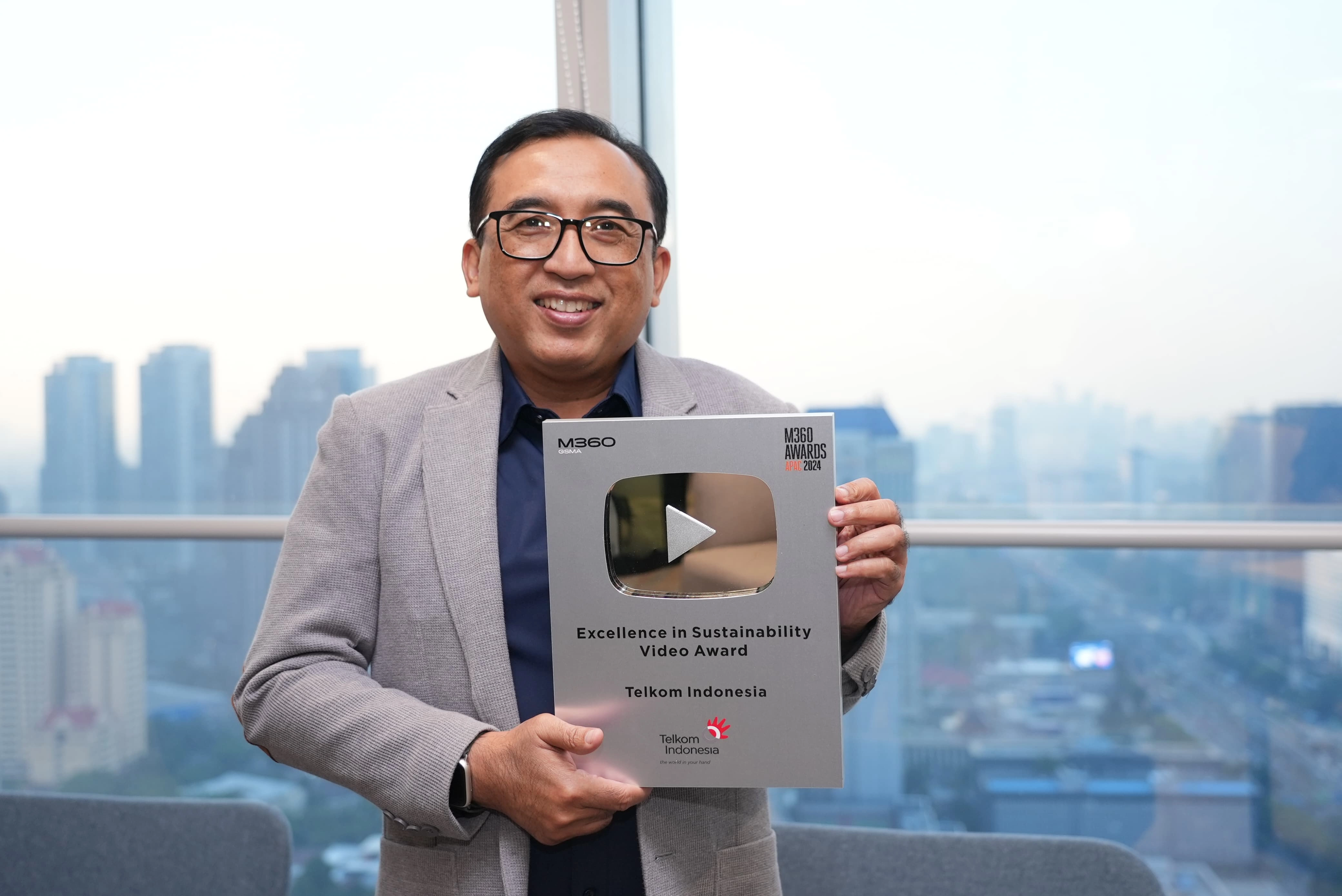 Telkom Peroleh Penghargaan Internasional di Ajang GSMA M360 Digital Nations Awards 2024